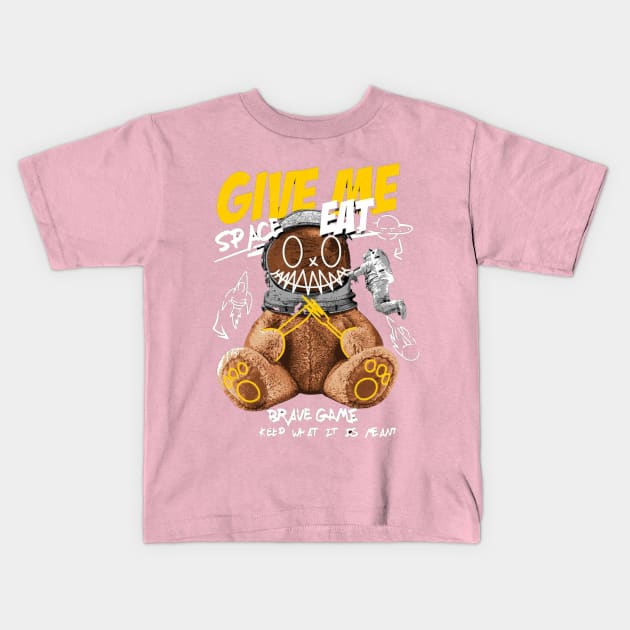 Give me eat Kids T-Shirt by designsimox